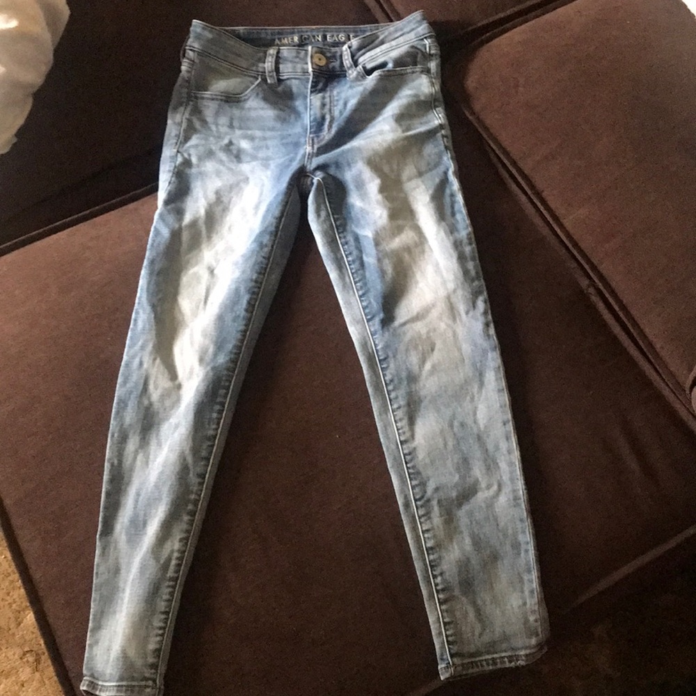 Light blue jeans